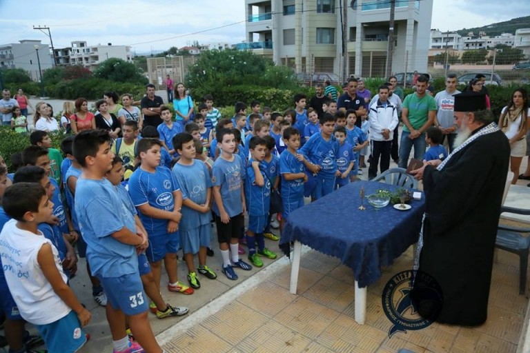 Ο αγιασμός της Ακαδημίας (photos)