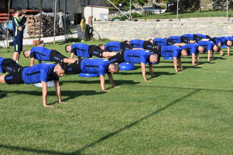 Η πρωινή προπόνηση της Παρασκευής