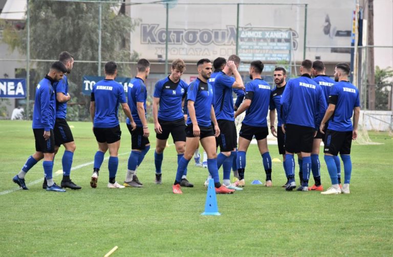 Ετοιμοι για το πρώτο παιχνίδι στα Χανιά