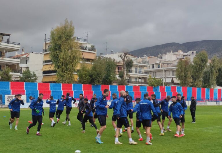 Προπόνηση και αποστολή ενόψει Ολυμπιακού
