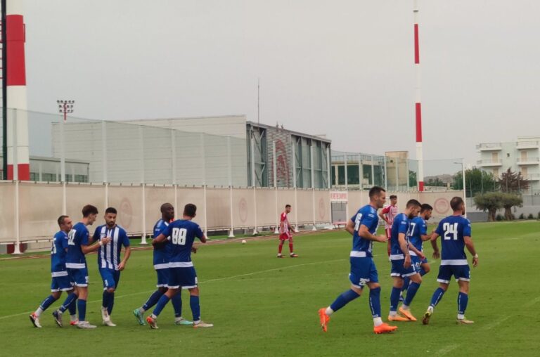 “Φιλική” ισοπαλία με Ολυμπιακό Β’ (1-1)